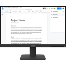 Lenovo ThinkVision S22-4e, Full HD (1920 x 1080), 100Hz, 4ms, 16:9, IPS, WLED Monitor, HDMI, VGA, Tilt Adjustable, 3 Year Warranty
