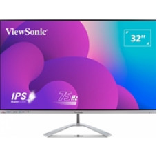 Viewsonic VX3276-MHD-3 32-Inch Full HD, Frameless IPS Monitor, 1080p, 1920 x 1080 Resolution, 75Hz, HDMI, VGA, DisplayPort, Speakers