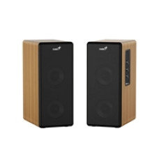 Genius SP-HF1220BT 45W RMS, Bluetooth 2-Way Wood Speakers, Bluetooth, 3.5mm